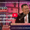 Entrevista al embajador Pedro Bravo sobre el voto en el exterior