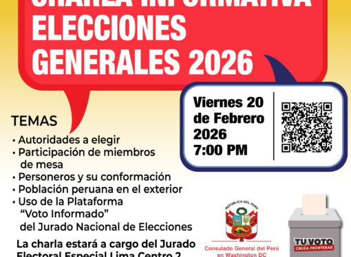 Charla Informativa acerca de las Elecciones Generales 2026