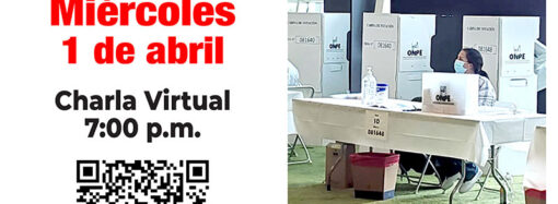 Última Capacitación para  Miembros de Mesa Modo Virtual via Zoom