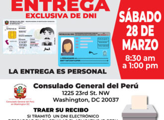 Entrega exclusiva de DNI 28 de Marzo