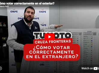 ¿Cómo votar correctamente en el exterior?