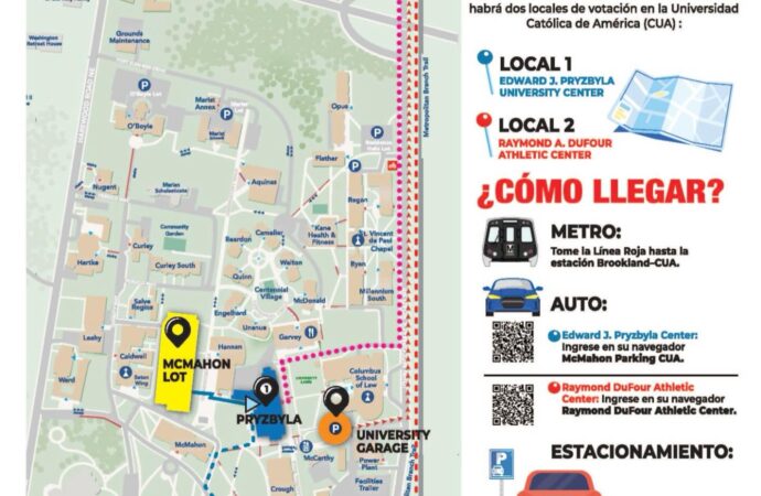 ¿Cómo llegar a su local de votación?