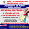 Atención electores: sí podrán votar con su DNI vencido